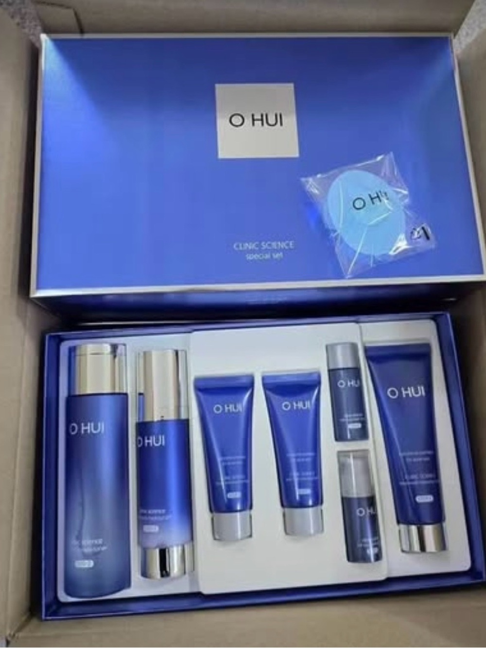 O HUI Clinic Science 3pcs Special Set Anti Aging Cosmetic for Acne Skin K-Beauty